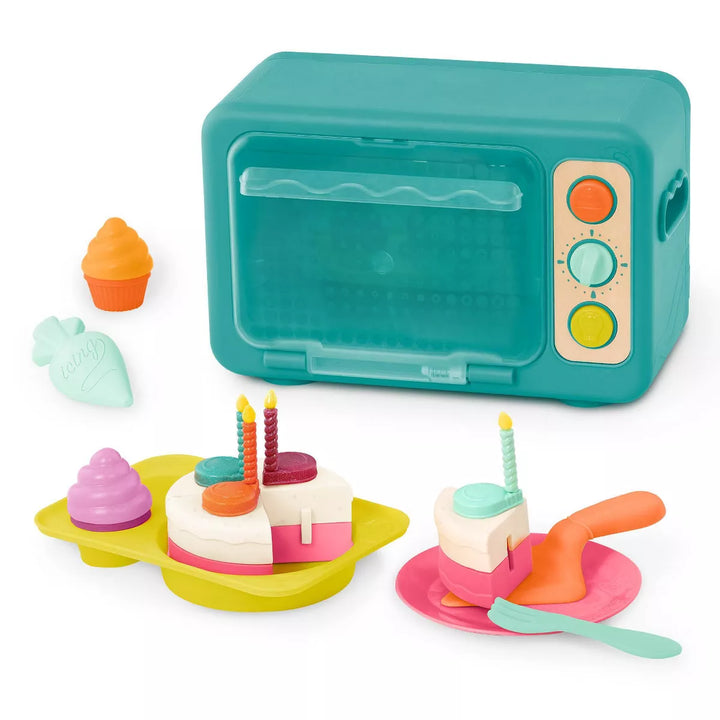 B. Toys - Play Oven Baking Set Mini Chef - Bake-A-Cake Playset