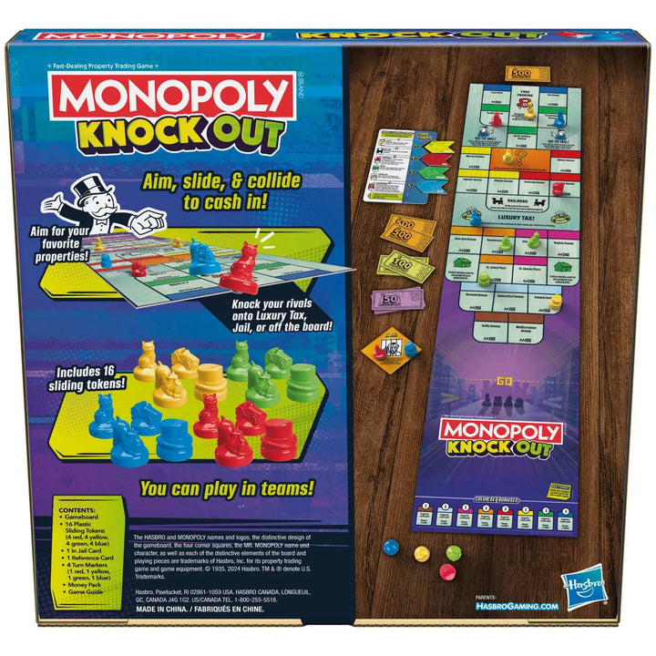 Monopoly Knockout Board Game