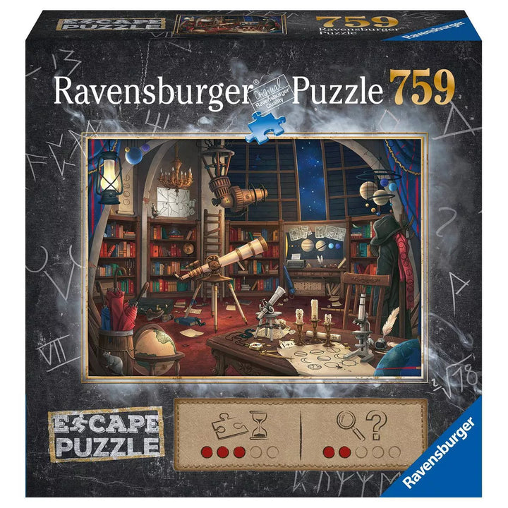 Ravensburger ESCAPE Puzzle: Space Observatory Jigsaw Puzzle - 759 Pc