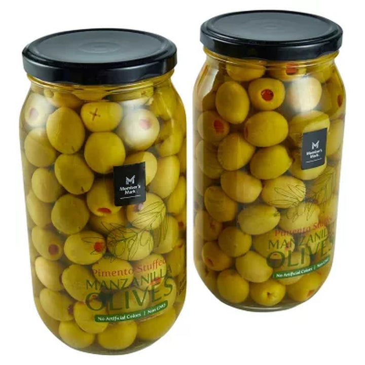 Member'S Mark Pimento Stuffed Manzanilla Olives 2 Pk.