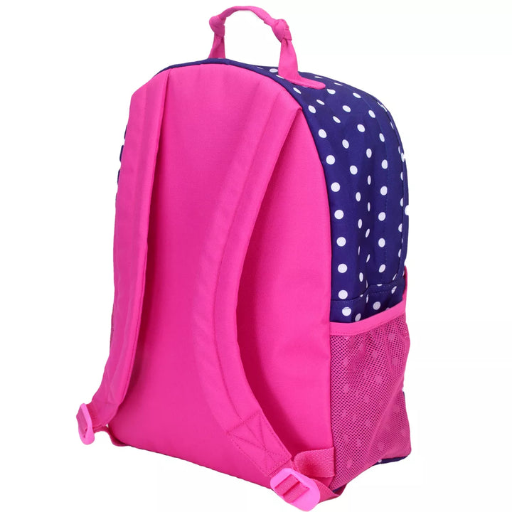 Sophia’S Polka Dot Backpack Carrier to Fit 15'' & 18'' Dolls, Navy