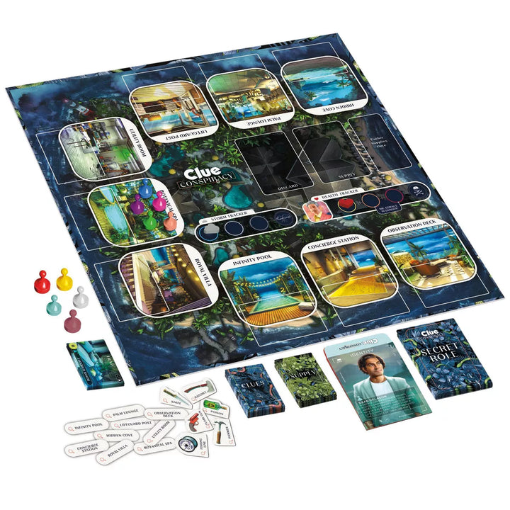 Clue Conspiracy Mystery Game