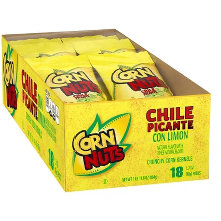 Corn Nuts Chile Picante Con Limon Crunchy Corn Kernels 18 Pk.