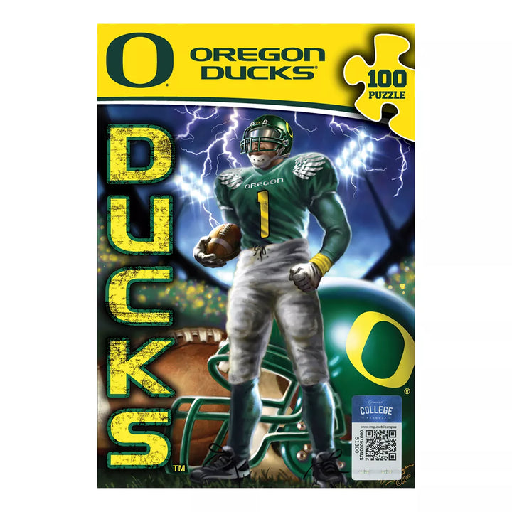 Masterpieces 100 Piece Sports Jigsaw Puzzle - NCAA Oregon.