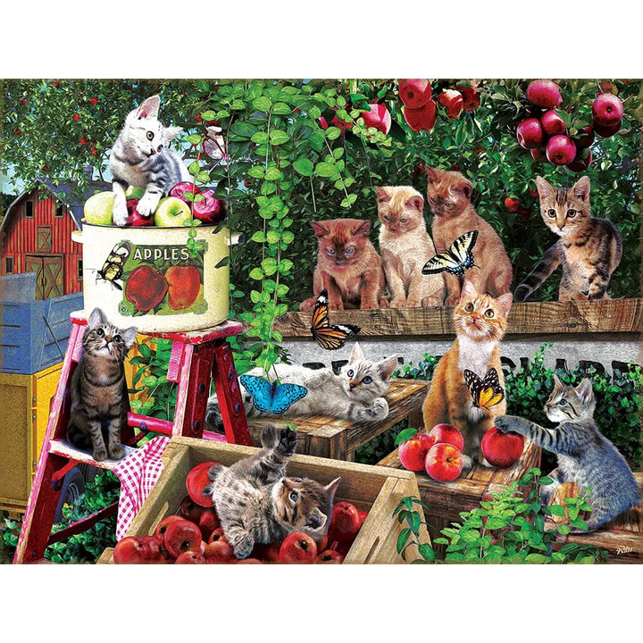 Sunsout Apple Harvest 500 Pc Jigsaw Puzzle 42284