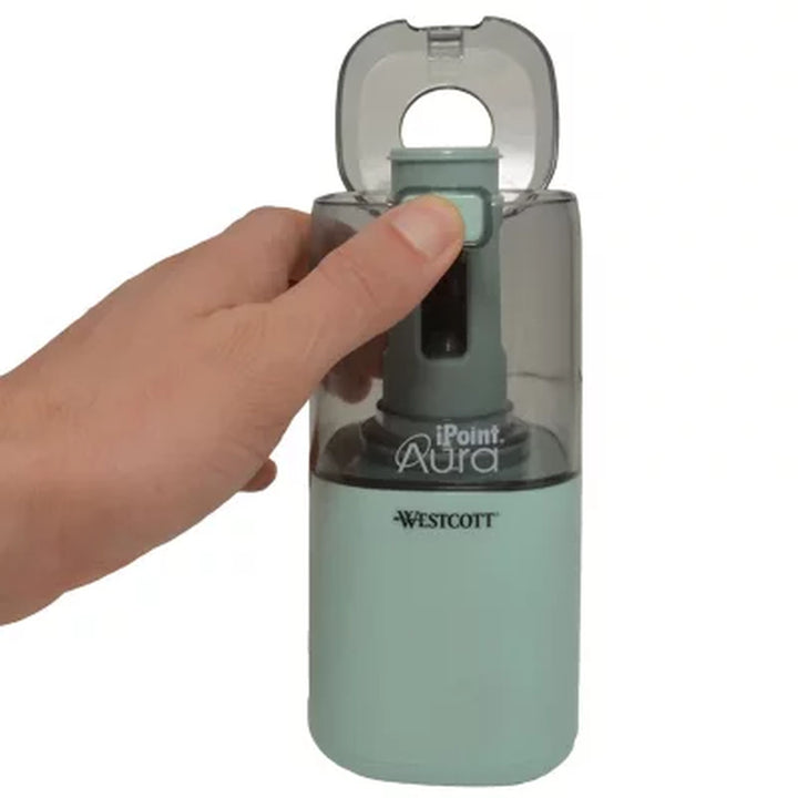 Westcott Ipoint Aura Ti Nonstick Electric Pencil Sharpener (Choose a Color)