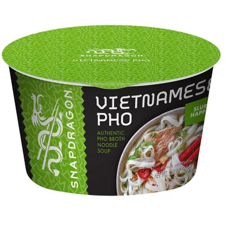 Snapdragon Beef Pho Bowl, 23 Oz., 9 Pk.