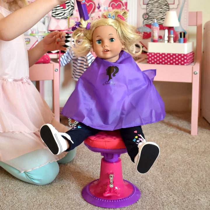 Sophia’S 18" Doll Salon Chair with Adjustable Height