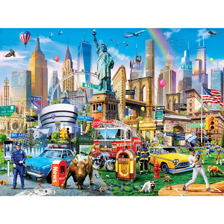 Masterpieces 300 Piece EZ Grip Jigsaw Puzzle - the Big Apple - 18"X24".