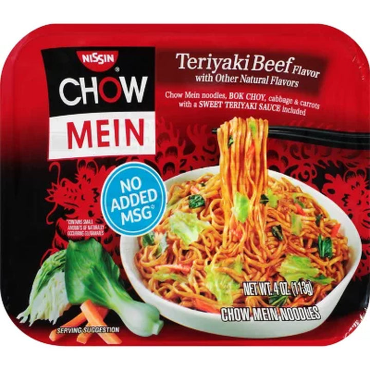 Nissin Chow Mein, Teriyaki Beef (8 Pk.)