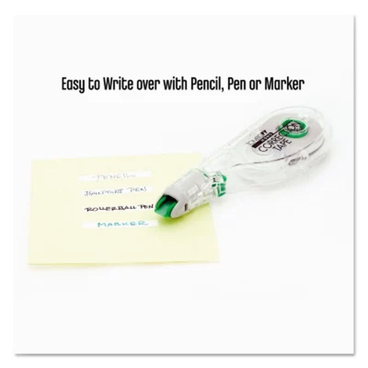 Tombow® MONO Hybrid Style Correction Tape, 1/6" X 394", Non-Refillable, 10Pk.