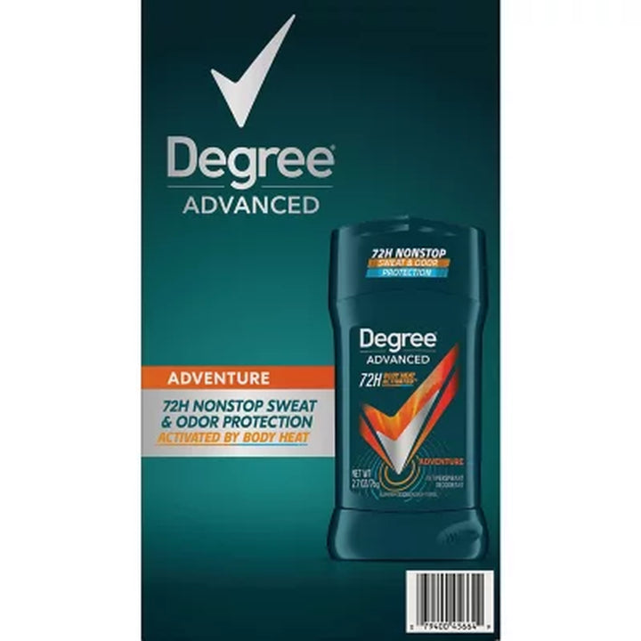 Degree for Men Advanced Protection Antiperspirant, Adventure, 2.7 Oz., 5 Pk.