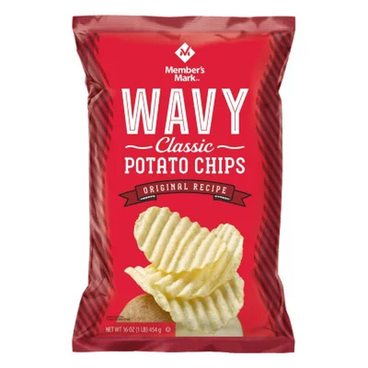 Member'S Mark Wavy Potato Chips 16 Oz.