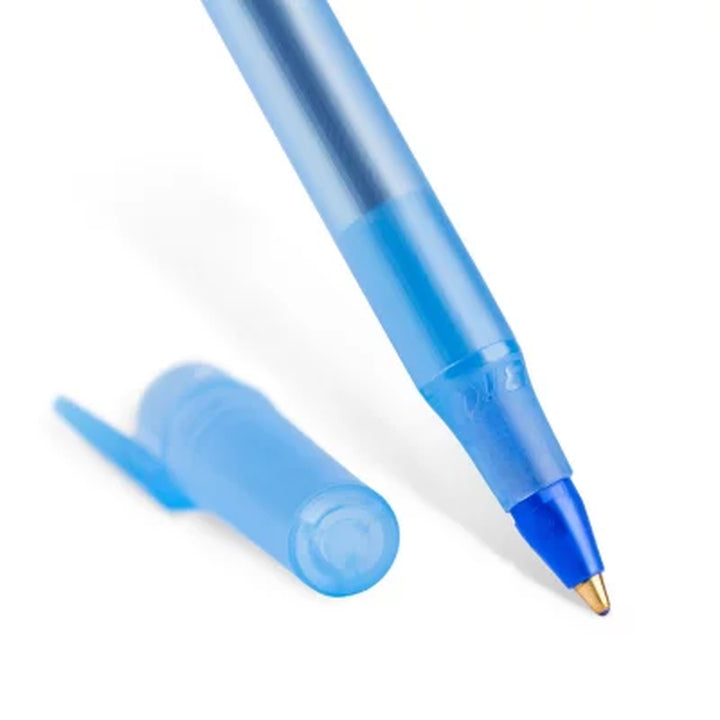 BIC round Stic Xtra Life Ballpoint, 1Mm, Medium, Blue, 60Ct.