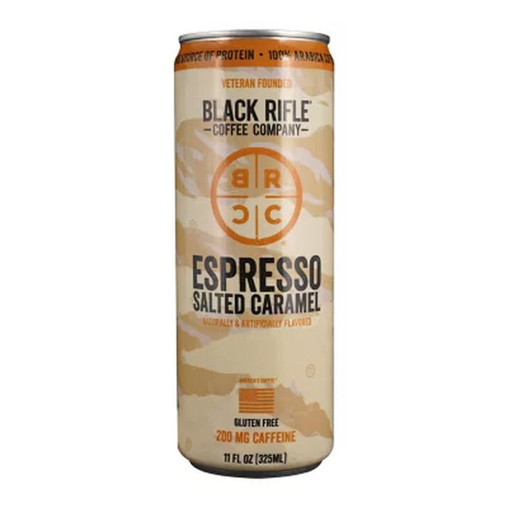 Black Rifle Coffee Company Espresso Salted Caramel 11 Fl. Oz., 12 Pk.