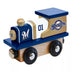 Masterpieces Officially Licensed MLB Milwaukee Brewers Wooden Toy Train Engine for Kids.