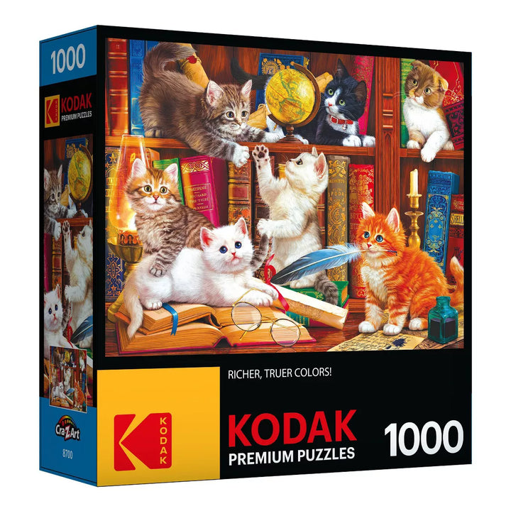 Kodak Premium - Library Mischief - 1000Pc Jigsaw Puzzle