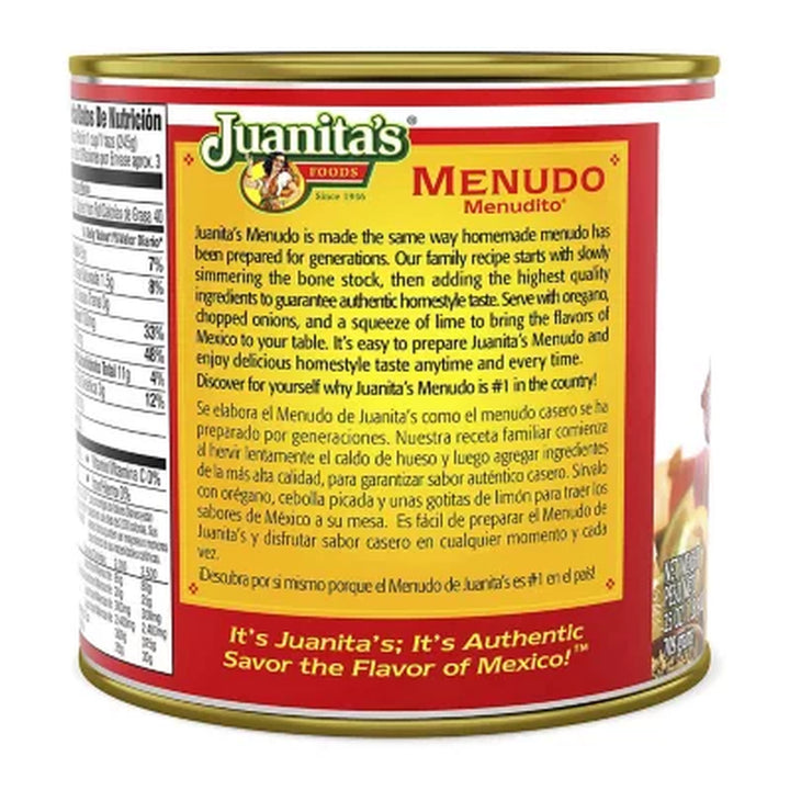 Juanita'S Foods Original Canned Menudo (25 Oz., 3 P.K)