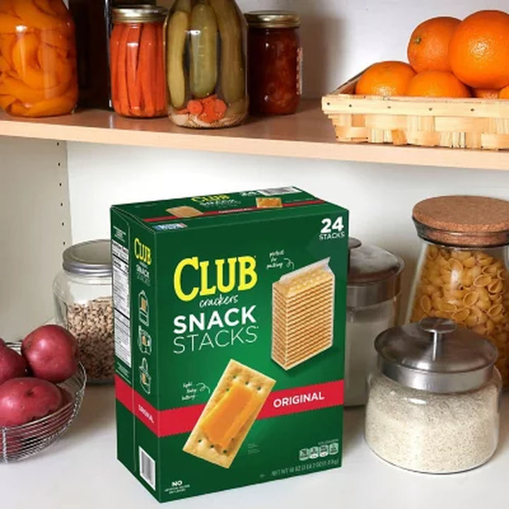 Kellogg'S Club Crackers Snack Stacks 2.08 Oz., 24 Pk.