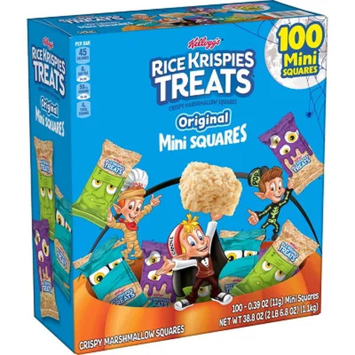 Kellogg'S Rice Krispies Treats Halloween Mini Squares, 100 Ct.