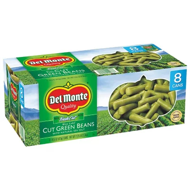 Del Monte Cut Green Beans, 14.5 Oz., 8 Pk.