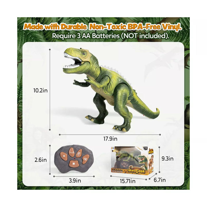 Syncfun Robot Dinosaur Toy for Kids Boys 3+ Big T Rex Dinosaur Toy Realistic Roaring Sound, Walking & Dancing Toy, Steam Toy, Birthday Gift