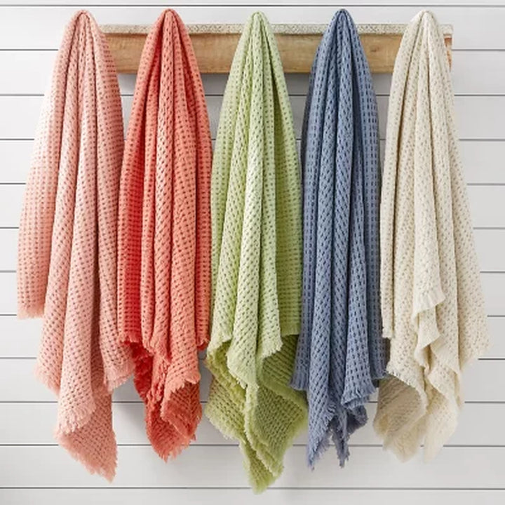 Member'S Mark Cotton Waffle Throw, 60" X 70" (Assorted Colors)