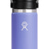 Hydro Flask Stainless Steel Wide Mouth Bottle with Flex Sip Lid and Double-Wall Vacuum Insulation for Coffee, Tea and Drinks 16 Oz Lupine