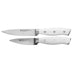 HENCKELS Forged Accent Razor-Sharp 2-pc Paring Knife Set, White Handle, German Engineered Informed by 100+ Years of Mastery 2 Pc New Version White