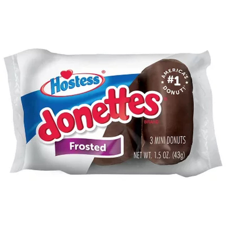 Hostess Donettes Variety Pack, 1.5 Oz., 32 Pk.