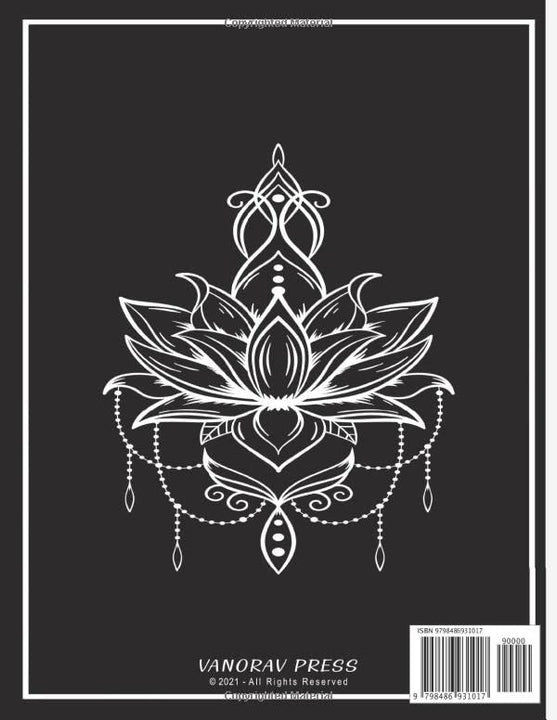 5 Year Monthly Planner 2022-2026: Five Year Weekly and Monthly Calendar planner, 60 Months, Large 8.5x11 (white lotus flower on black cover)