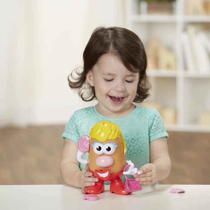 Mr Potato Head Mrs. Potato Head Classic Toy For Kids Ages 2 and Up, Includes 12 Parts and Pieces to Create Funny Faces