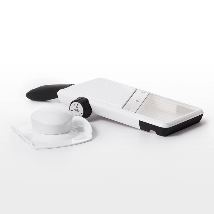 OXO Good Grips Large Adjustable Handheld Mandoline Slicer,White