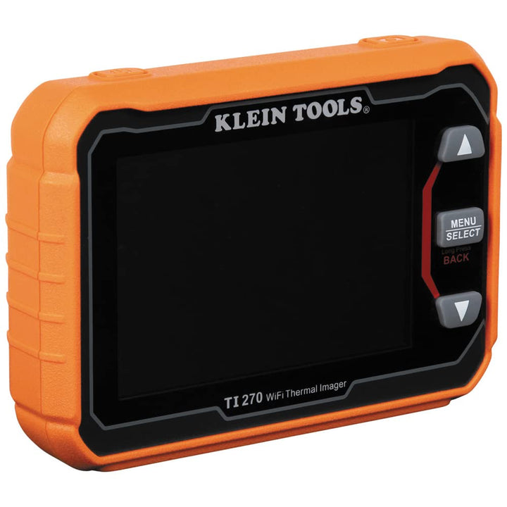 Klein Tools TI270 Rechargeable Thermal Imaging Camera, Over 10000 Pixels, Wi-Fi Data Transfer, 3 Palettes, High / Low Temperature Points Thermal Imager w/ WiFi