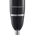 Elite Gourmet EHB1015 Immersion Hand Blender 500 Watts 2 Speed Mixing with Stainless Steel Blades, Detachable Wand Stick Mixer, Smoothies, Baby Food, Soup, Black Black/Stainless Steel Immersion Blenders