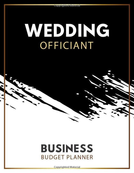 Wedding Officiant Business budget planner: Small Business Expense & Inventory Tracker, 12 Month Organizer To Record Monthly Budget, Income, Goals, Taxes And Mileage,appreciation gifts.