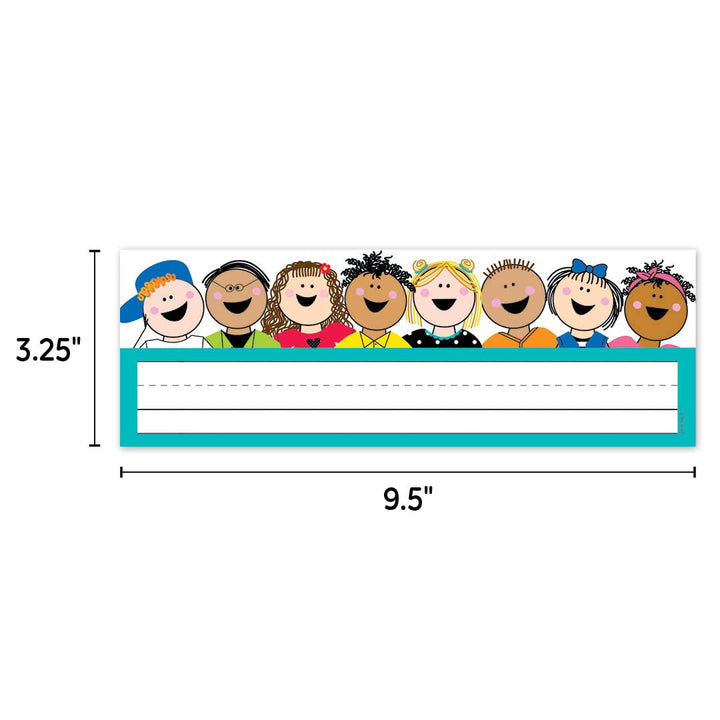 CTP Stick Kids Name Plates Learning Décor for Classroom (Creative Teaching Press 10694)