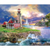 Sunsout Sunset Point Lighthouse 1000 Pc Jigsaw Puzzle 31540