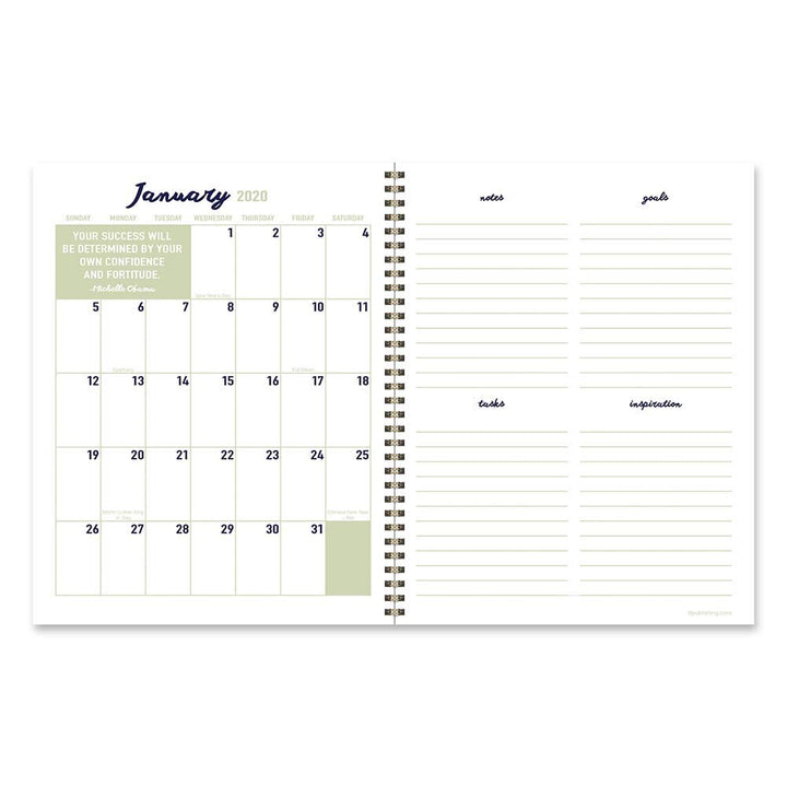 2020 Get It Girl Large Weekly Monthly Planner