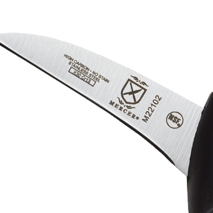 Mercer Culinary M22102 Millennia Black Handle, 2.5-Inch, Peeling/Tourne Knife 2.5" Peeling Knife