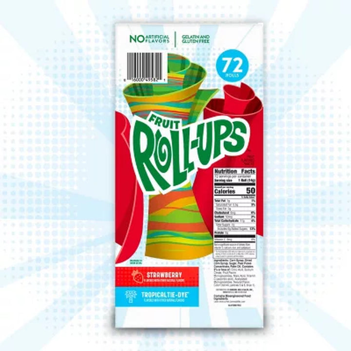 Fruit Roll-Ups Fruit Snacks Variety Pack 0.5 Oz., 72 Pk.