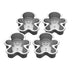 Cuisinart CMBM-4GBM 4-pc Mini Gingerbread Man Set Steel Alloy