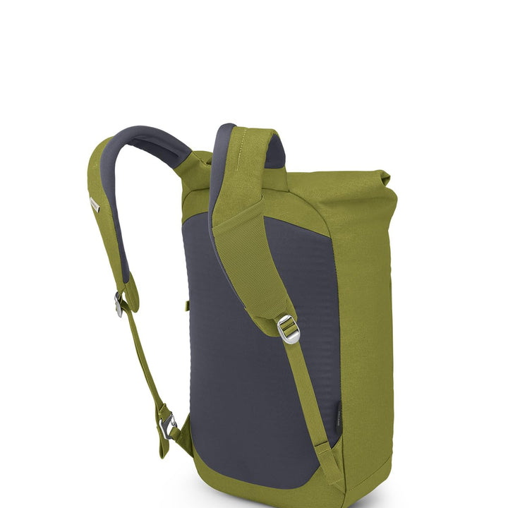 Osprey Arcane Roll Top Commuter Backpack, Matcha Green Heather One Size