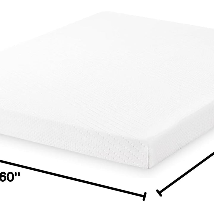 Best Price Mattress 8 Inch Full Mattress Bed-In-A-Box, Green Tea Memory Foam , White