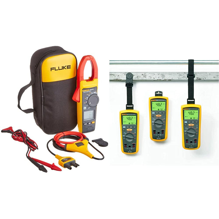 Fluke 376FC True-RMS Clamp Meter with iFlex & TPAK Meter Hanging Kit 1000 A 376 FC Clamp Meter + Meter Hanging Kit