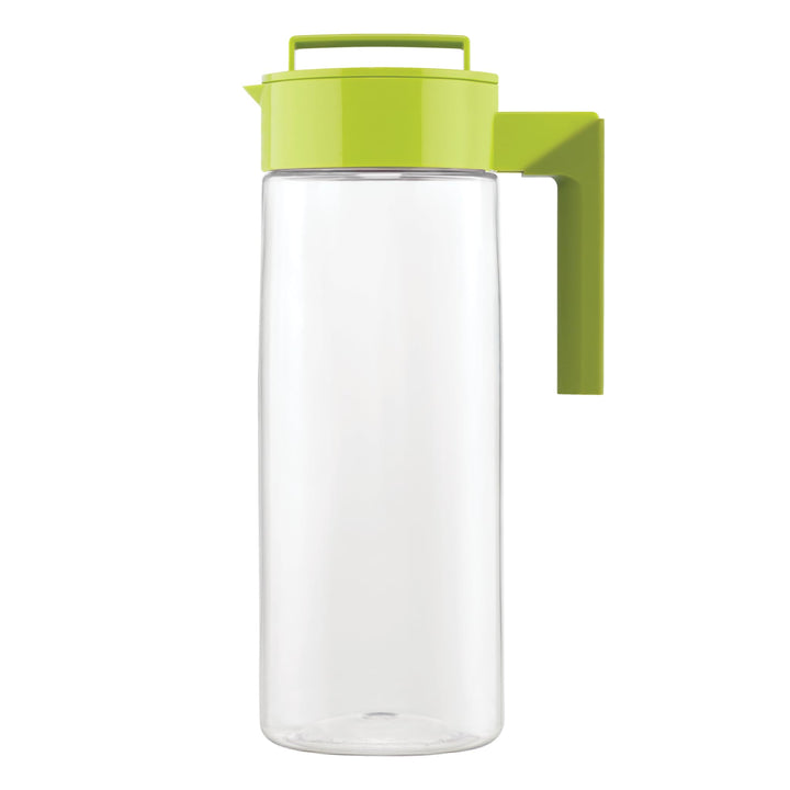 Takeya Patented and Airtight Pitcher Made in the USA, BPA Free Food Grade Tritan Plastic, 2 qt, Avocado 2 Quart Bottle