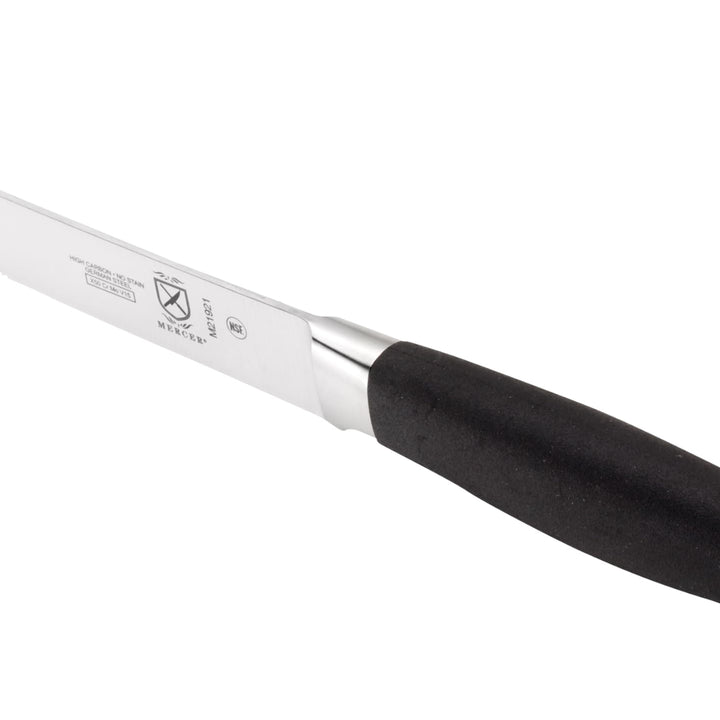 Mercer Culinary M21921 Genesis 5-Inch Serrated Steak Knife, Black