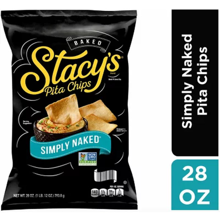 Stacy'S Pita Chips Simply Naked, 28 Oz.
