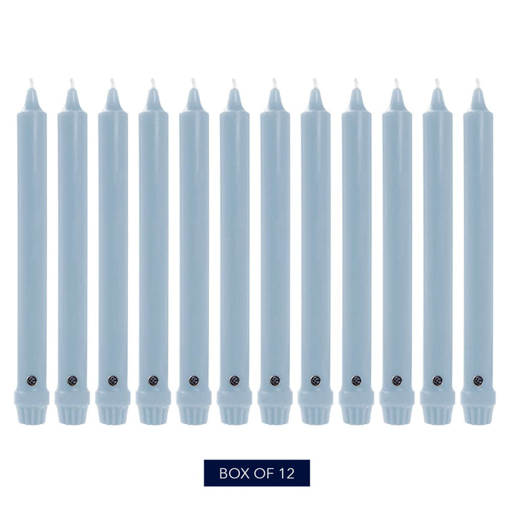 Colonial Candle Unscented Taper Candle, Handipt Collection, Limoncello, 12 in, Pack of 12 - Up to 10 Hours Burn