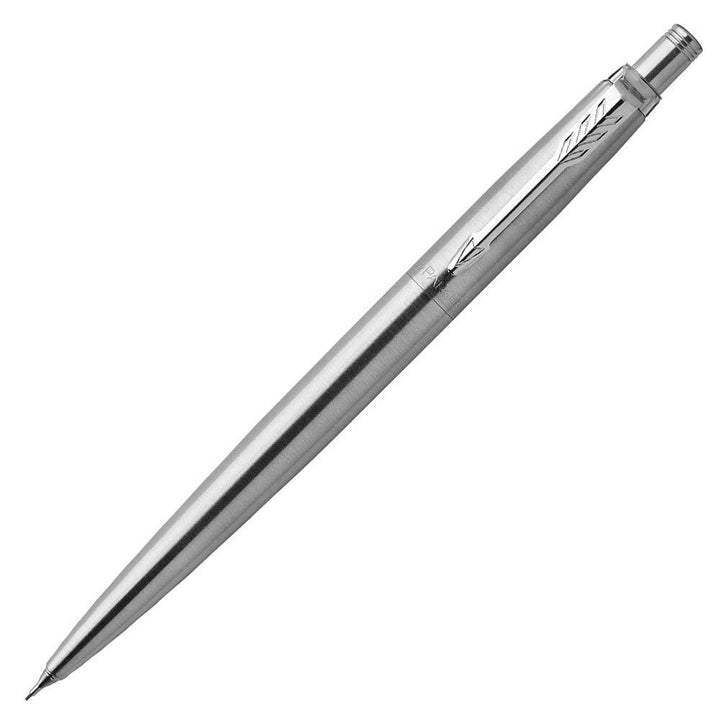 Parker Jotter Mechanical Pencil, Stainless Steel with Chrome Trim, 0.5mm, HB #2, Smooth & Precise, Signature Retractable Design, Gift Boxed